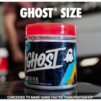 GHOST SIZE MUSCLE BUILDER 30 SERV MANGO