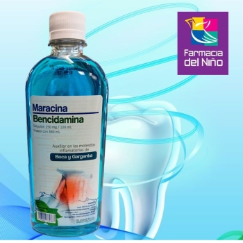Maracina (Bencidamina) 150mg Solucion Frasco con 360ml