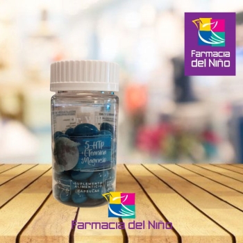 5-HTP/L-THEANINE/MAGNESIUM (Dr. Will) c/60 CAPS. 750MG