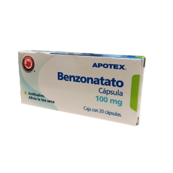 BENZONATATO (Apotex) 100MG CON 20 CAPSULAS