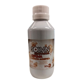 SOLVIN Solución Antiséptica Espuma Fco. 120 ML. 8 G/100 ML