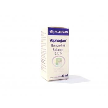 ALPHAGAN (BRIMONIDINA) 0.15% 1.5mg SOL. OFT 5ml