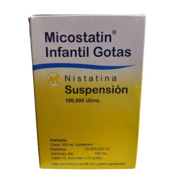 MICOSTATIN  (NISTATINA) 10,000,000UI GOTAS INFANTIL