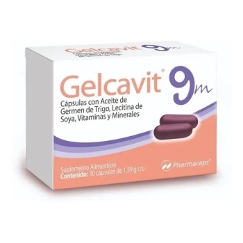 GELCAVIT (MULTIVITAMINS AND MINERALS) 30TAB 9MONTHS