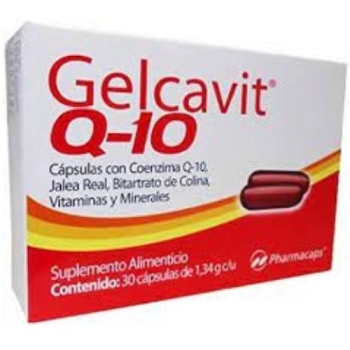 GELCAVIT Q-10 (MULTIVITAMINICO Y MINERALES) 30TAB