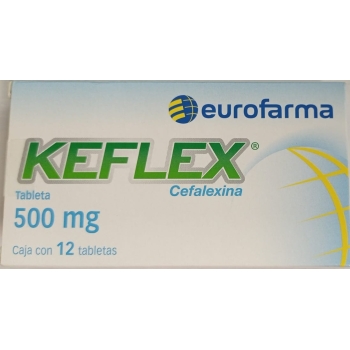 KEFLEX (CEFALEXINA) 500MG 12TAB