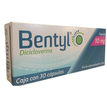 BENTYL (DICICLOVERINA) 10MG 30TAB