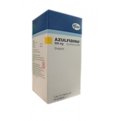 AZULFIDINE (SULFASALAZINE) 500MG 60TABLETS