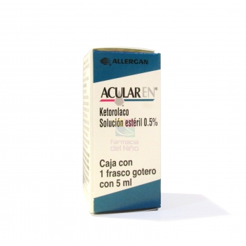 ACULAREN (KETOROLACO) 5% 5ML *THIS PRODUCT IS ONLY AVAILABLE IN MEXICO