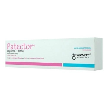 PATECTOR ROSA 150/10MG  SOLUCION INYECTABLE