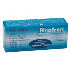 RINOFREN (PARACETAMOL / CHLORPHENIRAMINE / PHENYLEPHRINE) 24TAB