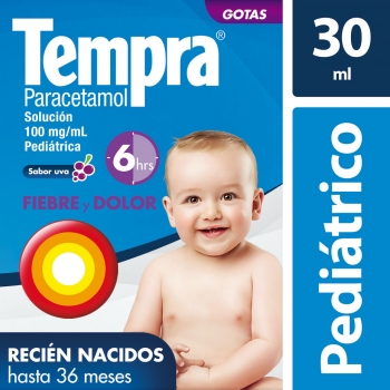 TEMPRA (PARACETAMOL) 100MG/ML 30ML PEDIATRICO