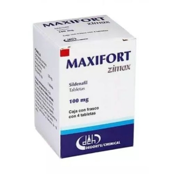 MAXIFORT ZIMAX (SILDENAFIL) 100MG 4TAB