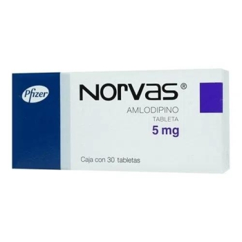 NORVASC (AMLODIPINE) 5MG 30PILLS