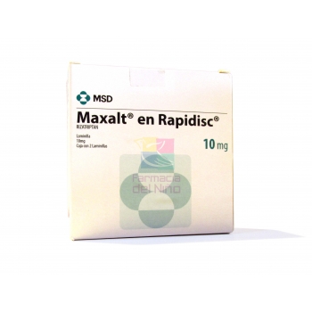 MAXALT (RIZATRIPTAN) 10MG 2LIOFILIZADOS