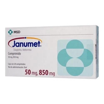 JANUMET (SITAGLIPTINA/METFORMINA) 28 COMP 50/850MG