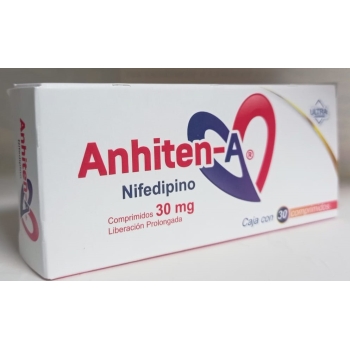 ANHITEN-A (NIFEDIPINO) 30 MG 30 COMP LP