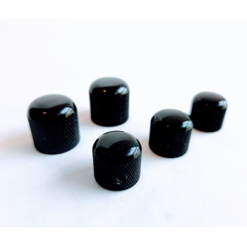 set-5-botones-domo-metalico-negro-gotoh-para-bajo-de-5-controles
