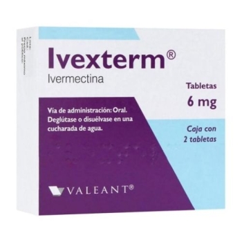 IVEXTERM (IVERMECTIN) 6MG 2TAB