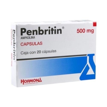 PENBRITIN (AMPICILLIN) 500MG 20 CAP.
