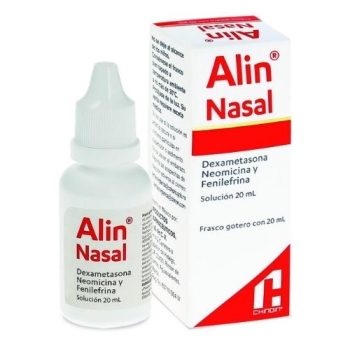 ALIN NASAL (Dexamethasone, Phenylephrine and Neomycin) SOL. 20ML *THIS PRODUCT IS ONLY AVAILABLE IN MEXICO