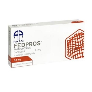 Fedpros (tamsulosina) 0.40mg 20CAPS L.P.