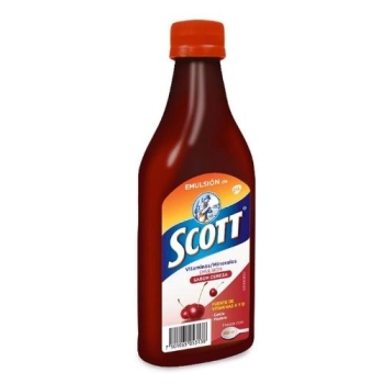 EMULSION DE SCOTT CHERRY FLAVOR 200ML   *THIS PRODUCT IS ONLY AVAILABLE IN MEXICO