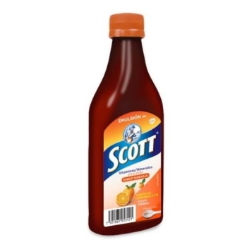 EMULSION DE SCOTT ORANGE FLAVOR 200ML   *THIS PRODUCT IS ONLY AVAILABLE IN MEXICO