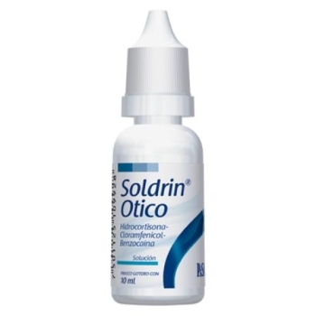SOLDRIN OTIC (HYDROCORTISONE / CHLORAMPHENICOL / BENZOCAINE) 10ML *THIS PRODUCT IS ONLY AVAILABLE IN MEXICO