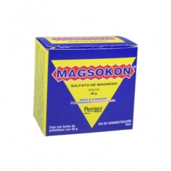 MAGSOKON (MAGNESIUM SULPHATE) 100% 26GR POLVO