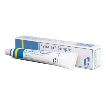 SYNALAR SIMPLE 0.025% (fluocinolone acetonide) 20g