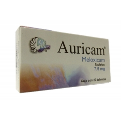 AURICAM (MELOXICAM) 7.5MG 20TAB