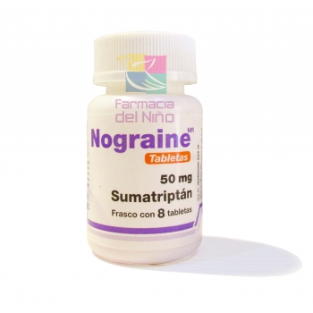 NOGRAINE (SUMATRIPTAN) 50MG 8TAB