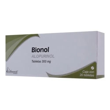 BIONOL (Alopurinol) 300mg con 20tab