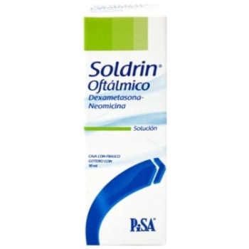 SOLDRIN DROPS (Dexamethasone/neomicin) 10ml  *THIS PRODUCT IS ONLY AVAILABLE IN MEXICO