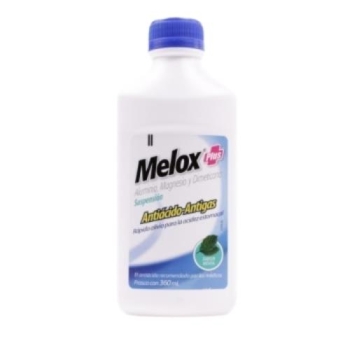 MELOX PLUS (Aluminio.magnesio y dimeticona) SUSP sabor menta