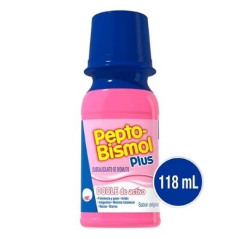 PEPTO-BISMOL PLUS SUSPENCION 118ML   *THIS PRODUCT IS ONLY AVAILABLE IN MEXICO