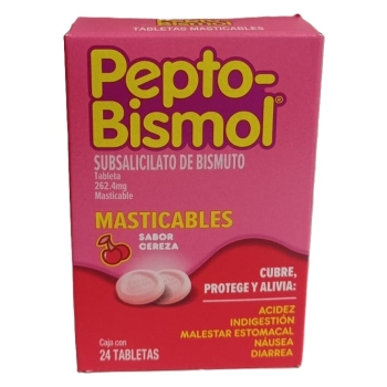 Pepto-Bismol Cherry Flavor 24 chewable tablets