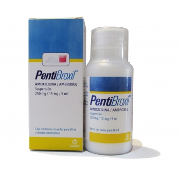 PENTIBROXIL (Amoxicilina/Ambroxol) 250mg/15mg/5ml susp 90ml