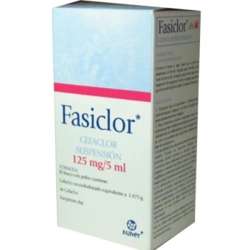 FASICLOR (Cefaclor) 125mg/5ml  SUSP 75ML *THIS PRODUCT IS ONLY AVAILABLE IN MEXICO