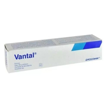 VANTAL PASTA (Bencidamicina) caja con tubo con 60GR