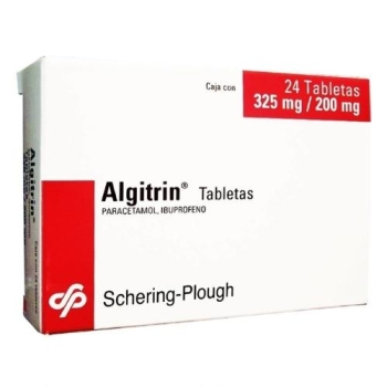 ALGITRIN (Paracetamol.Ibuprofeno) 325mg/200mg 12tabletas