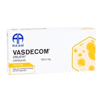 VASDECOM (ORLISTAT) 120MG 21CAPS