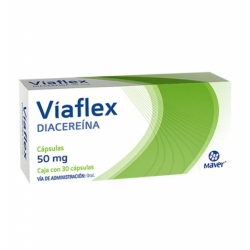 VIAFLEX (diacereina) 50 MG C / 30 CAPSULAS
