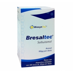 BRESALTEC (salbutamol ) SPRAY 100 MG 200 DOSES  *This product cannot be shipped internationally*
