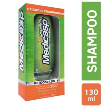 MEDICASP  ( ketoconazol ) 130 ml SHAMPOO This product is available only to customers within Mexico