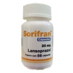 SORIFRAN (lansoprazole) 30mg c / 56 capsules