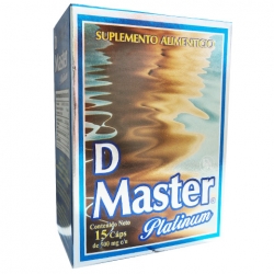 D MASTER PLATINUM 500MG C/15 CAPSULES