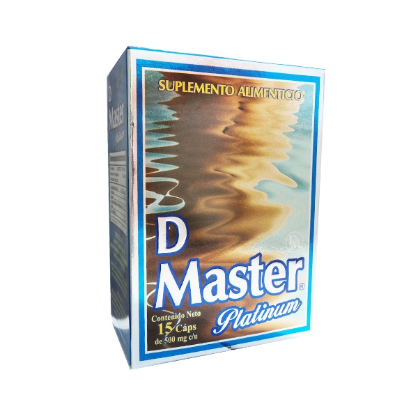 D MASTER PLATINUM 500MG C / 15 Capsules - MEXIPHARMACY - PHARMACY