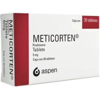 METICORTEN 30 TABS 5MG ( PREDNISONA)